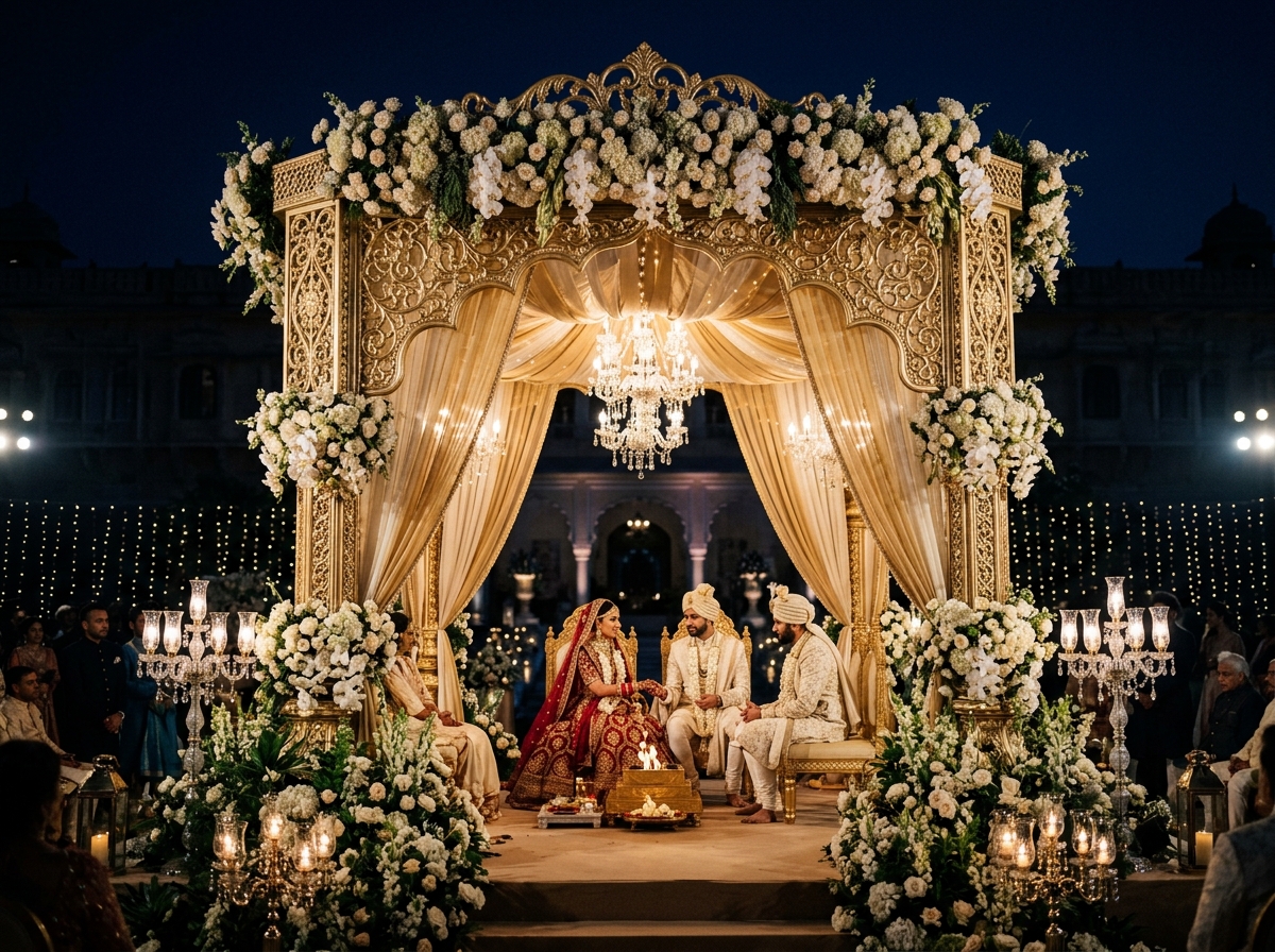Extraordinary Royal Event Setup by Shiana Luxe
